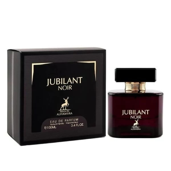 ادکلن جوبیلانت نویر ورساچه کریستال نویر الحمبرا 100 میل (JUBILANT NOIR ALHAMBRA)
