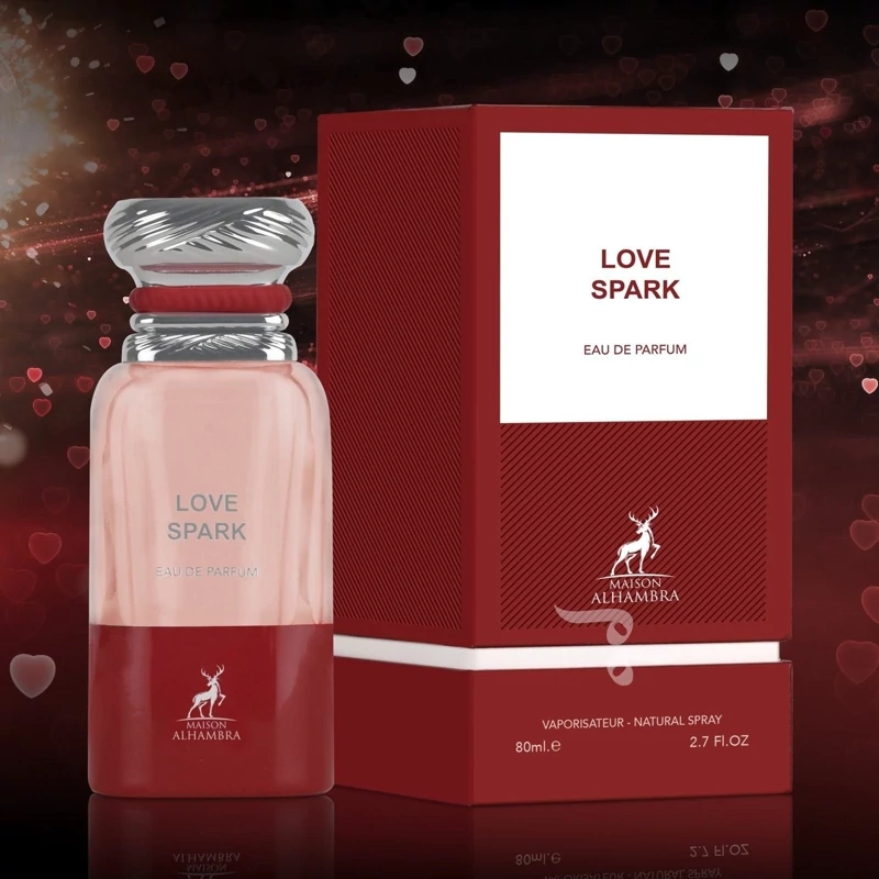 ادکلن لاو اسپارک مشابه تام فورد الکتریک چری الحمبرا (LOVE SPARK ALHAMBRA)
