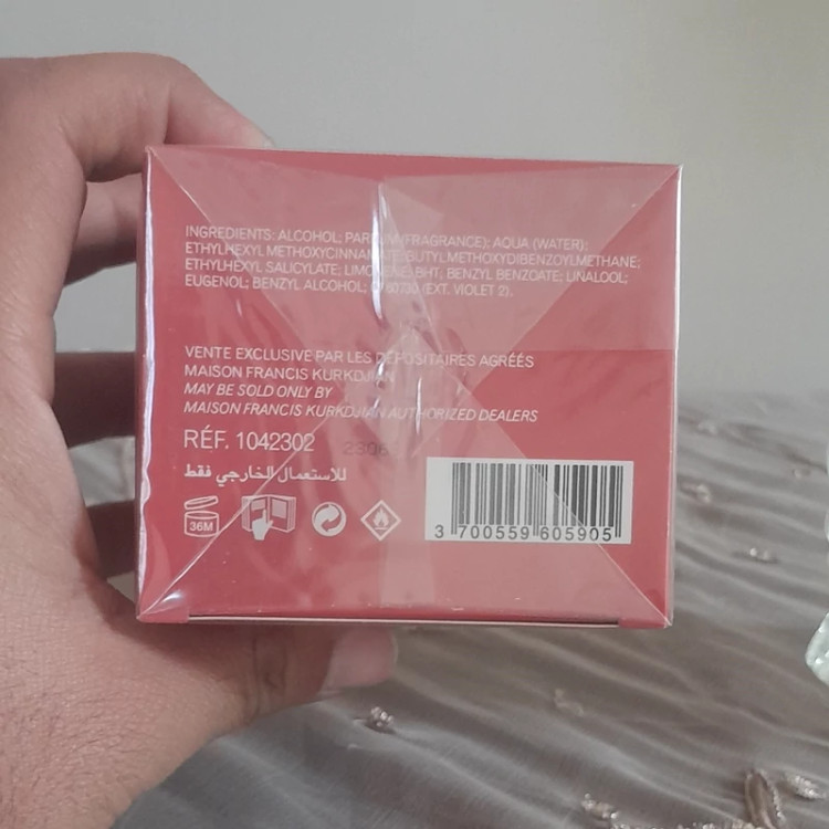 ادکلن باکارات قرمز با کیفیت و قیمت مناسب Baccarat Rouge 540