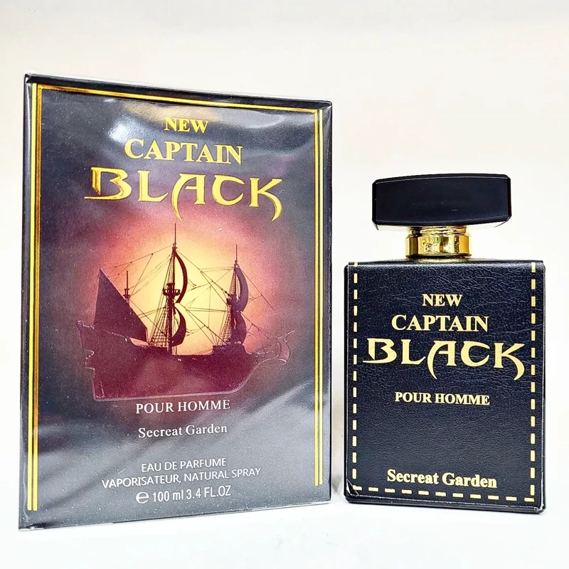 ادکلن کاپیتان بلک سکرت گاردن (NEW CAPITAN BLACK SECRET GARDEN)