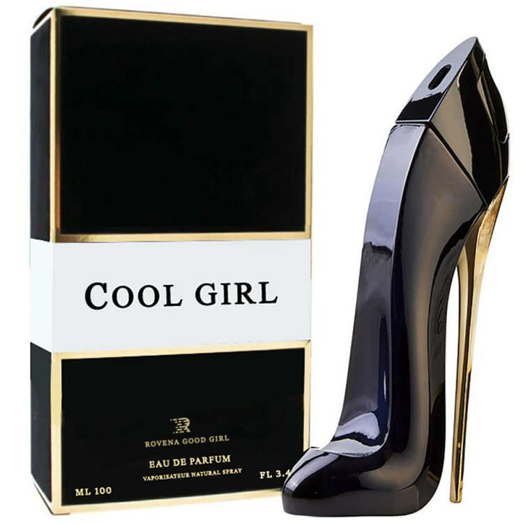 ادکلن گودگرل گود گرل مشکی طرح کفش کول گرل روونا ۱۰۰ میل (COOL GIRL ROVENA)