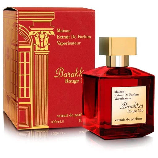 ادکلن باکارات رژ قرمز ۱۰۰ میل فرگرانس (BARAKKAT ROUGH 540 FRAGRANCE)