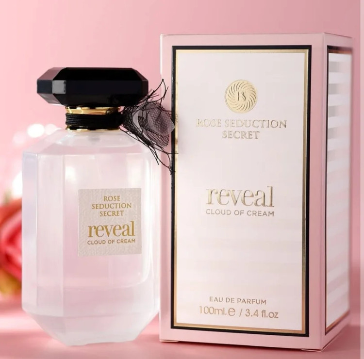 ادکلن تیس کرم کلاود ویکتوریا سیکرت فرگرانس ۱۰۰ (ROSE SEDUCTION SECRET REVEAL CLOUD OF CREME FRAGRANCE)