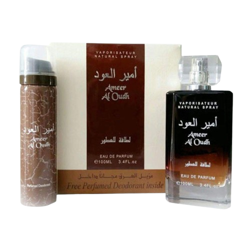 ادکلن امیر العود با اسپری لطافه 100 میل (AMEER AL OUDH LATTAFA)