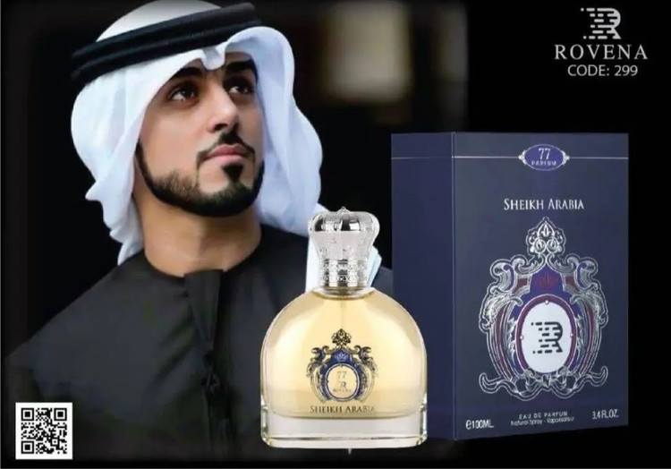 ادکلن شیخ 77 روونا ۱۰۰ میل (SHEIKH ARABIA 77 ROVENA)