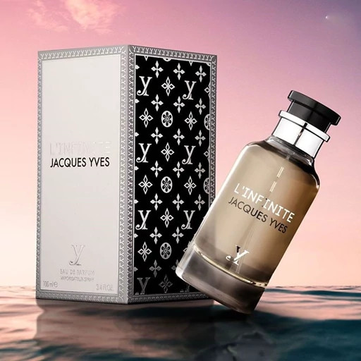 ادکلن ژکس ایو ال اینفینیتی فراگرنس با رایحه لویی ویتون ال ایمنسیت ۱۰۰ میل(JACQUES YVES L INFINITE FRAGRANCE)