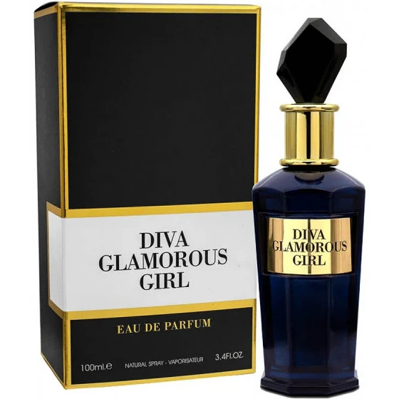 ادکلن دیوا گلاریموس گیرل فراگرنس با رایحه گودگرل مشکی ۱۰۰ میل(DIVA GLAMOROUS GIRL FRAGRANCE)