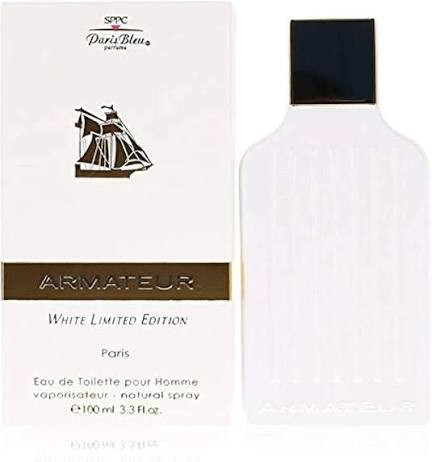 ادکلن ارماتور سفید پاریس بلو ۱۰۰ میل (PARIS BLEU ARMATEUR WHITE)