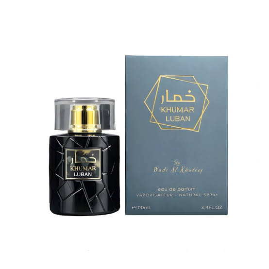 ادکلن لوبان خمار با رایحه امواج پرپس ۵۰ ۱۰۰ میل(KHUMAR LUBAN)