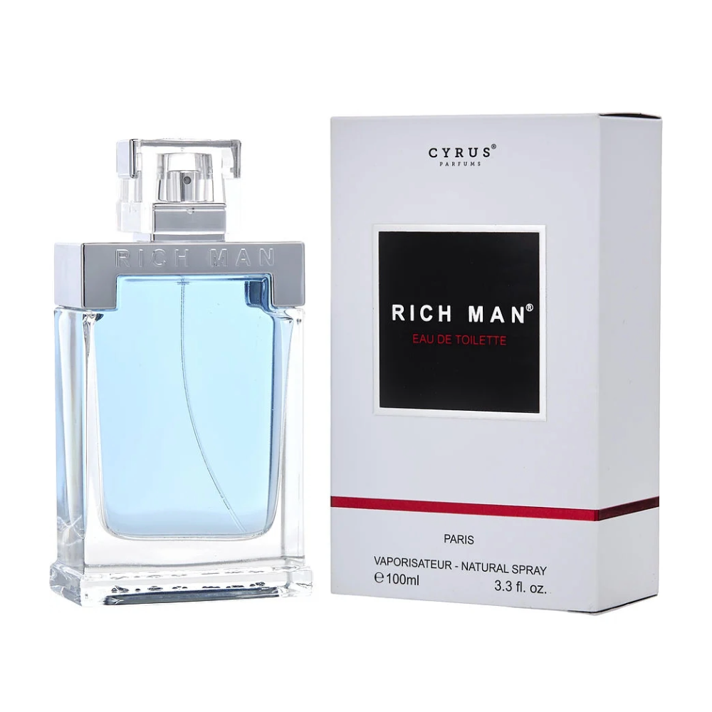 ادکلن ریچمن کوروش پرفیوم سیستلا پاریس ۱۰۰ میل(RICH MAN EDT CYRUS PERFUME)