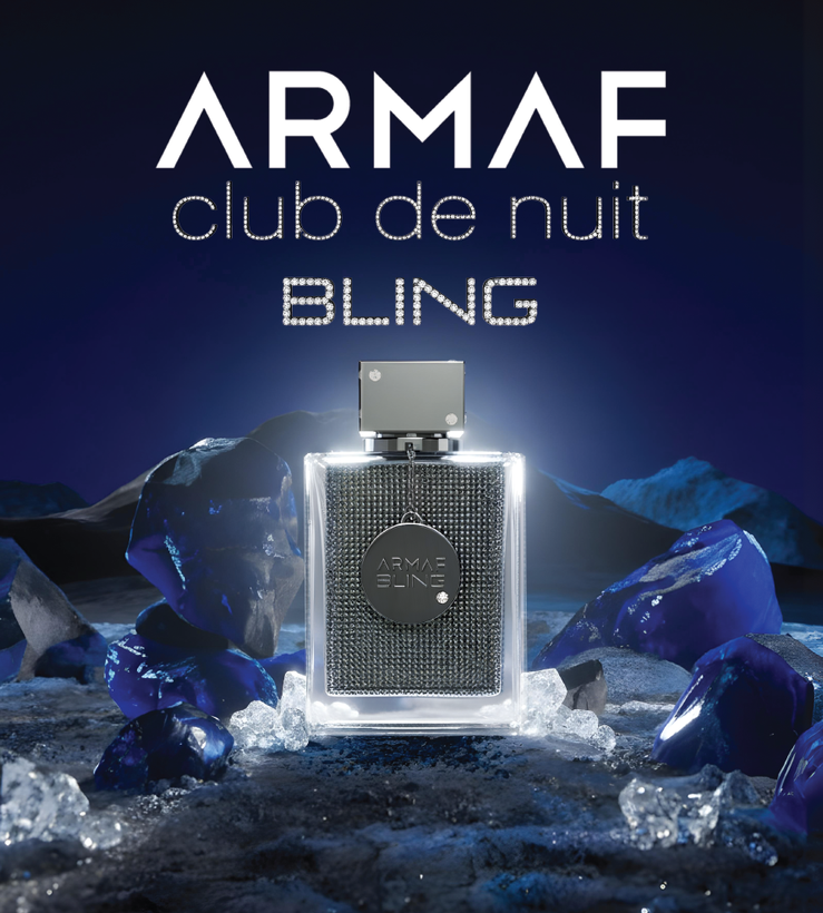 ادکلن کلاب د نایت بلینگ ۷۵ میل ارماف(CLUBE DE NUIT BLING EDP ARMAF)